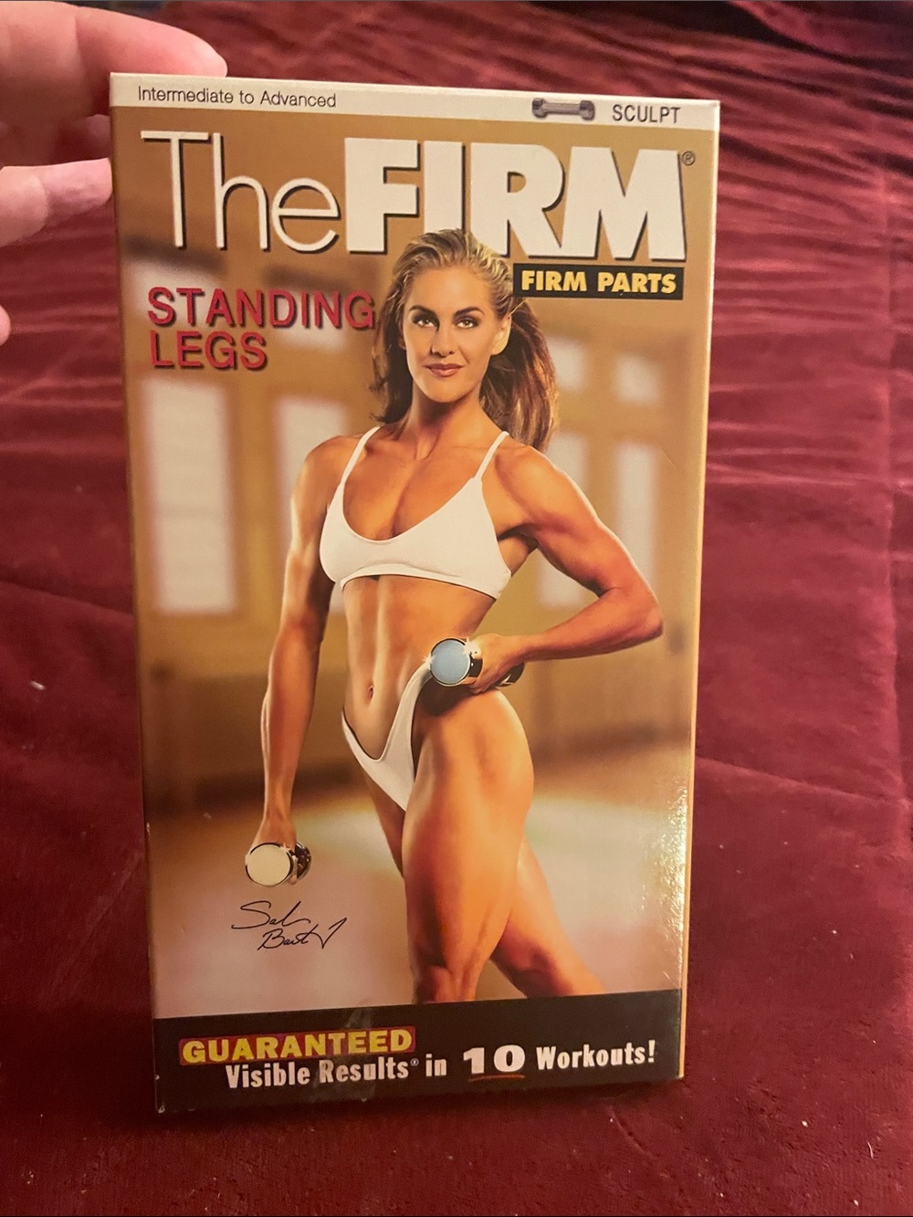 Standing Legs Workout DVD — White